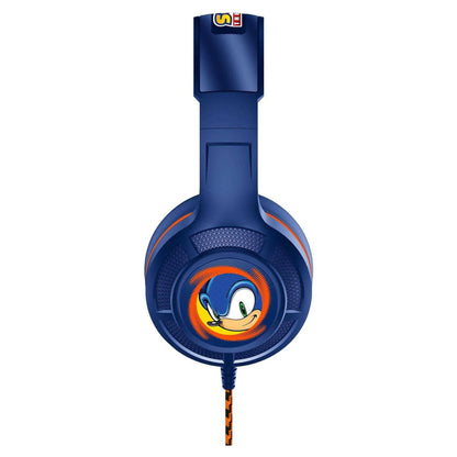 Blue - Side - Sonic The Hedgehog Childrens-Kids Pro G4 Gaming Headphones