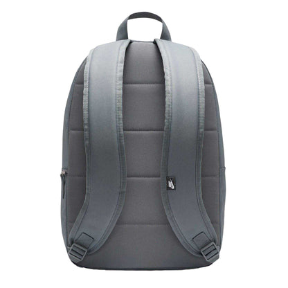 Grey-White - Back - Nike Heritage Logo Backpack