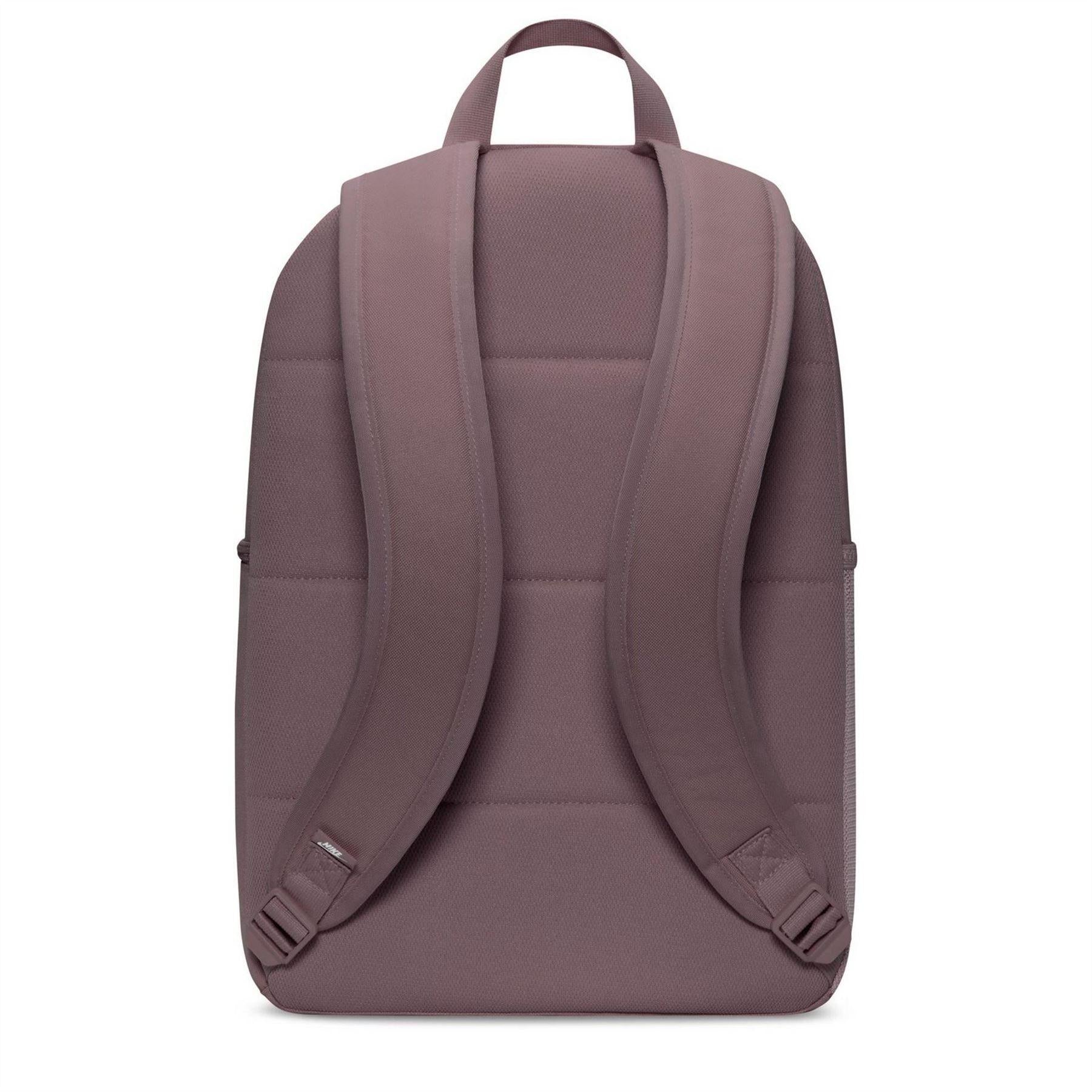 Pink - Back - Nike Heritage Logo Backpack