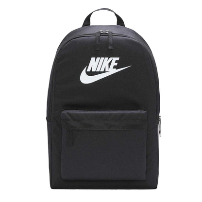 Black - Front - Nike Heritage Logo Backpack