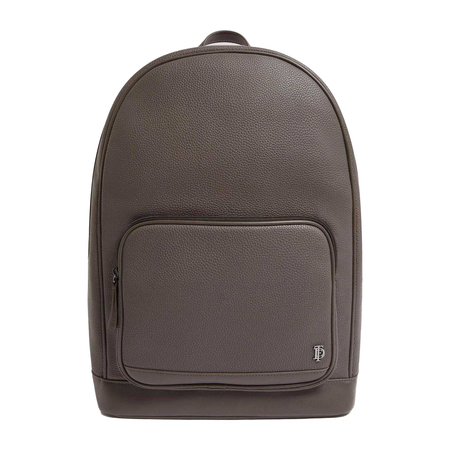Charcoal - Front - Ted Baker Pebbled Travel Backpack