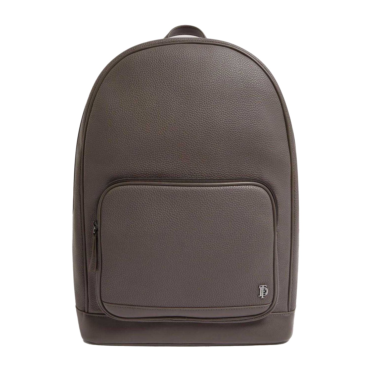 Charcoal - Front - Ted Baker Pebbled Travel Backpack