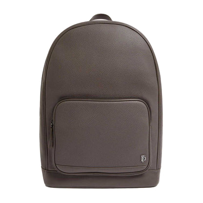 Charcoal - Front - Ted Baker Pebbled Travel Backpack