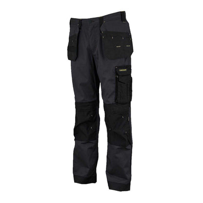Charcoal-Black - Side - Dunlop Mens Work Trousers