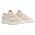 Natural - Front - Boss Womens-Ladies Baltimore Leather Tennis Trainers