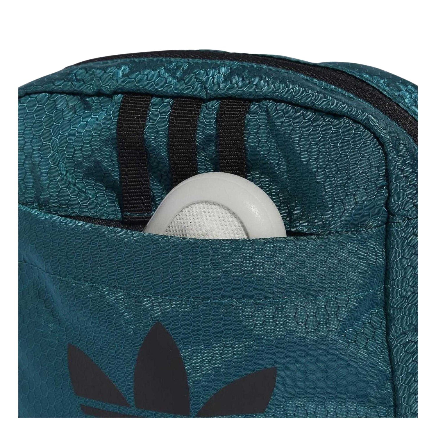 Teal - Pack Shot - Adidas Adicolor Archive Logo Shoulder Bag