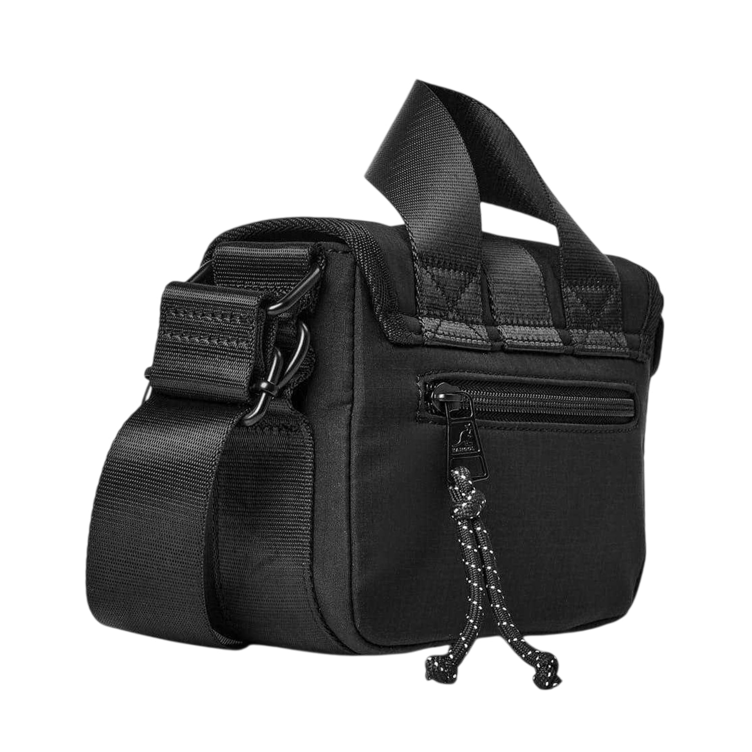 Black - Back - Kangol Logo Crossbody Bag
