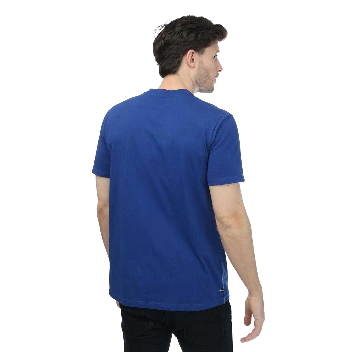 Royal Blue - Back - Weekend Offender Mens Bridgetown Cotton T-Shirt