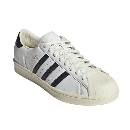 Cream-Black - Lifestyle - Adidas Mens Superstar Leather Shoes