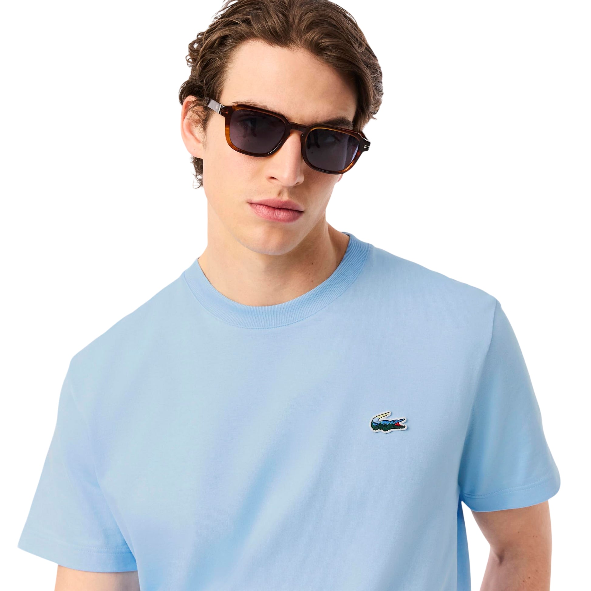 Blue - Lifestyle - Lacoste Mens Classic T-Shirt