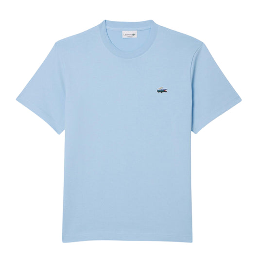 Blue - Front - Lacoste Mens Classic T-Shirt