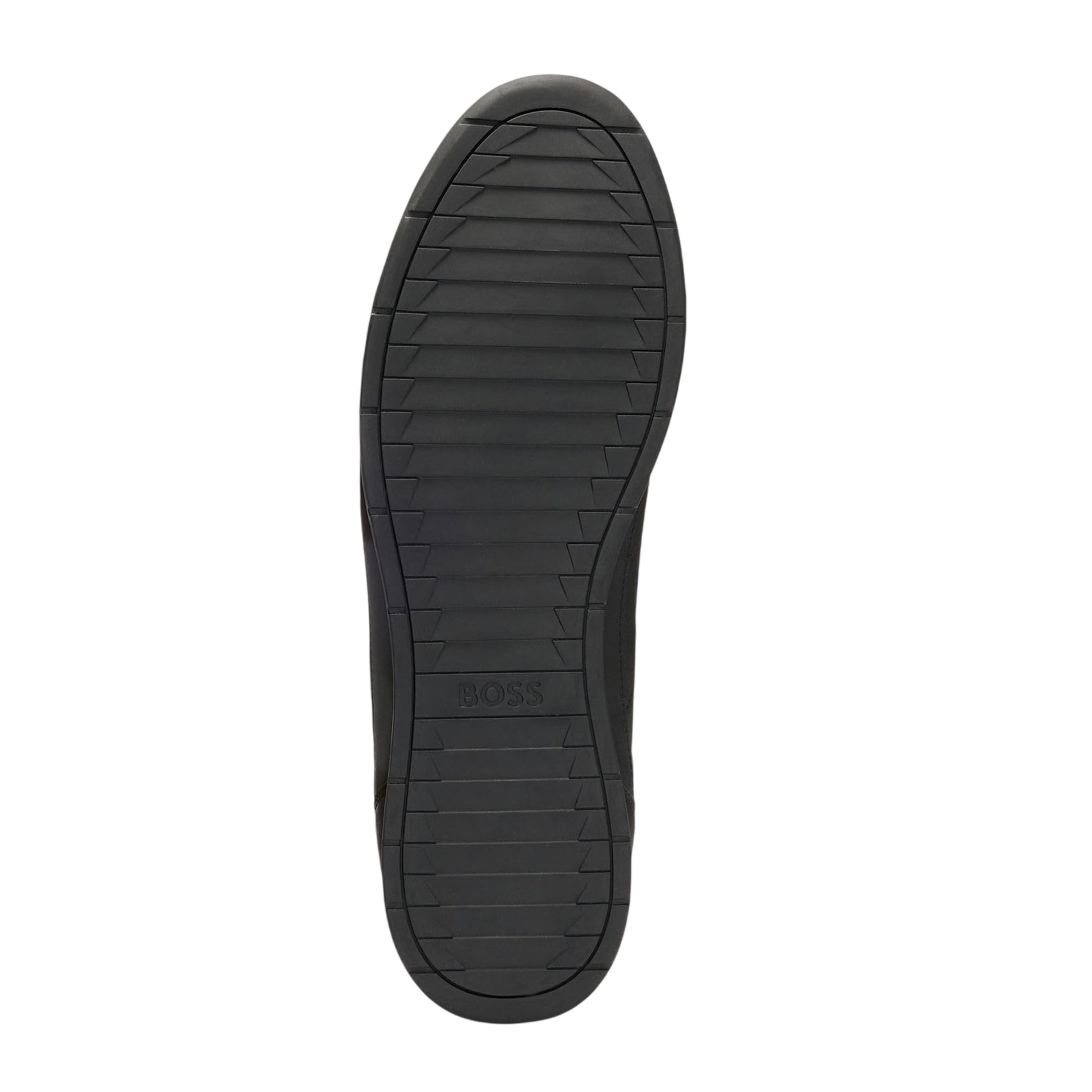 Black - Lifestyle - Boss Mens Nitan Leather Trainers