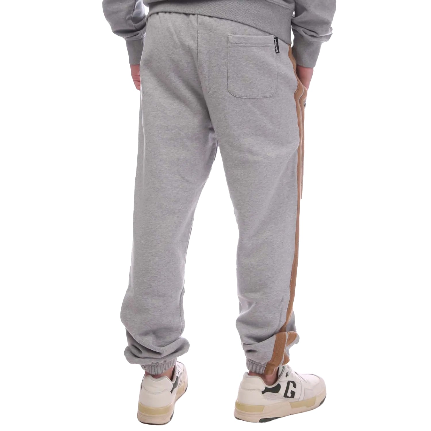 Grey-Black - Back - Palm Angels Mens Sunday Sweatpants