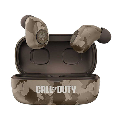 White Camo - Front - Call Of Duty Wireless Earbuds Set