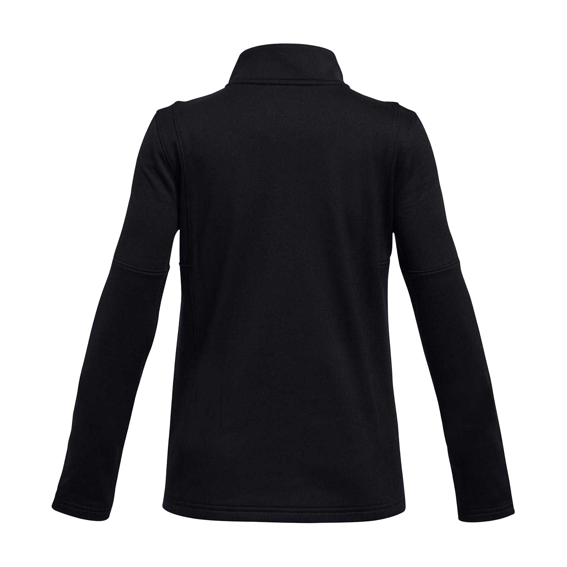 Black - Back - Under Armour Childrens-Kids Challenger Lightweight Midlayer