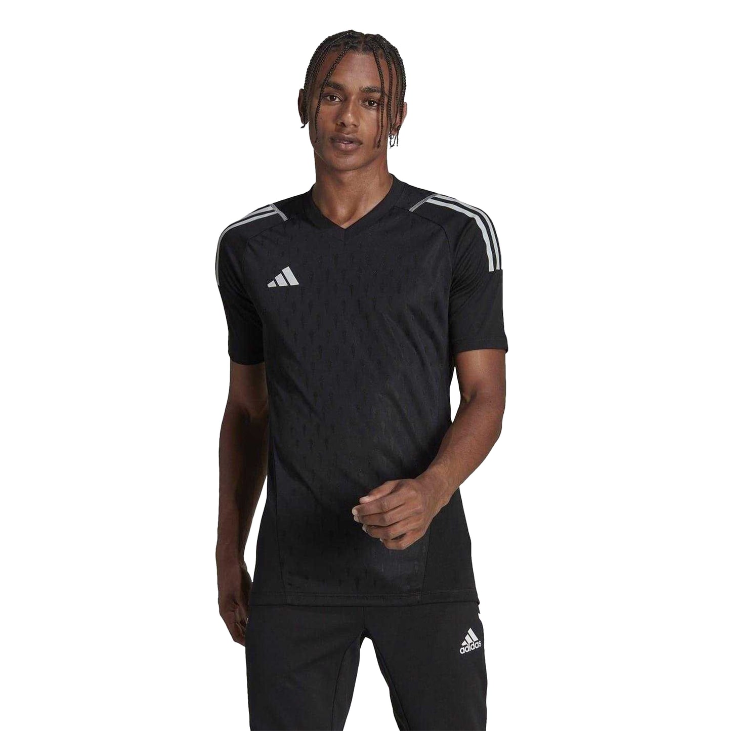 Black - Side - Adidas Mens Tiro 23 Pro Goalkeeper Jersey