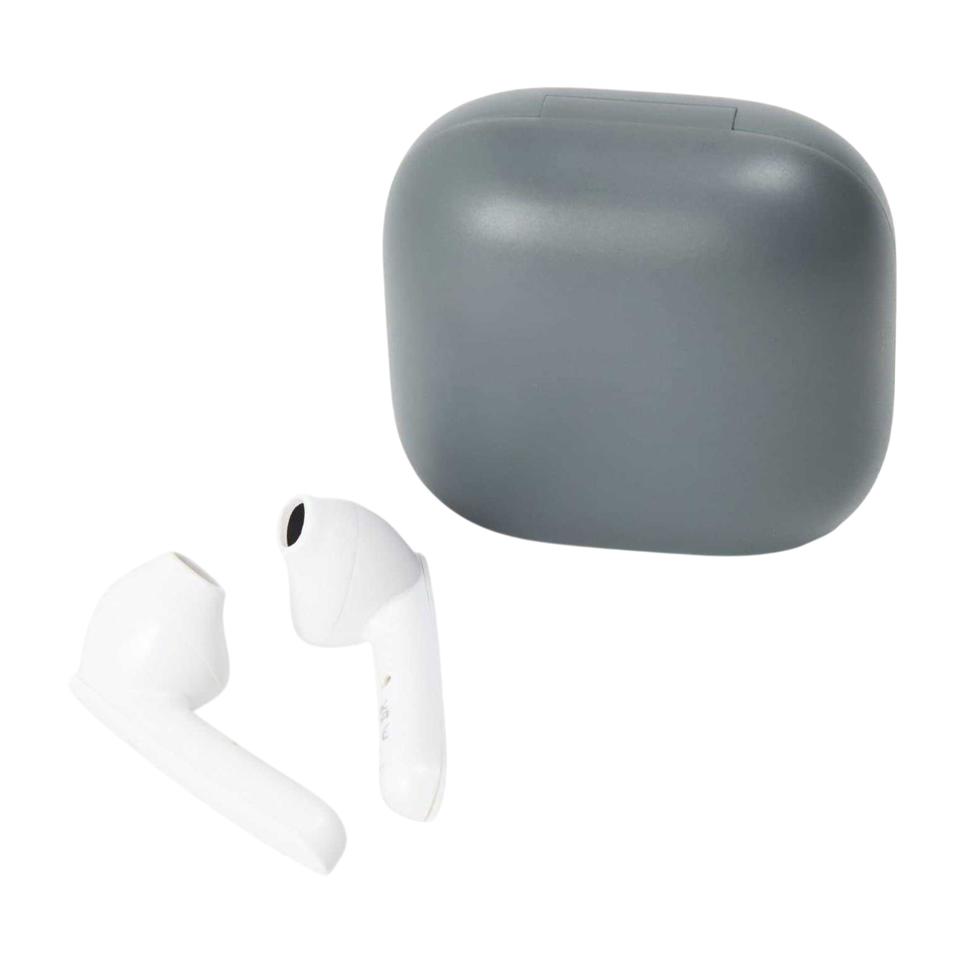 Grey - Side - Reflex Unisex Adult Sleek Wireless Earbuds