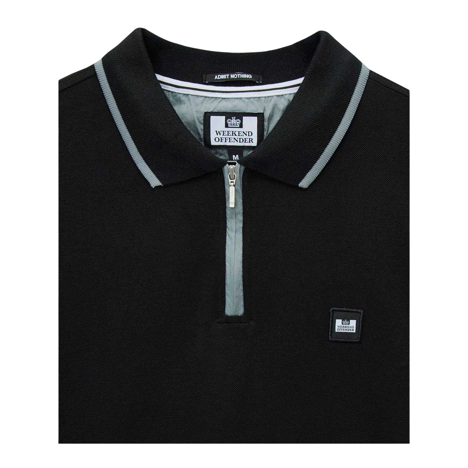Black - Lifestyle - Weekend Offender Mens Polo Shirt