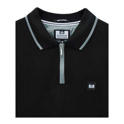 Black - Lifestyle - Weekend Offender Mens Polo Shirt