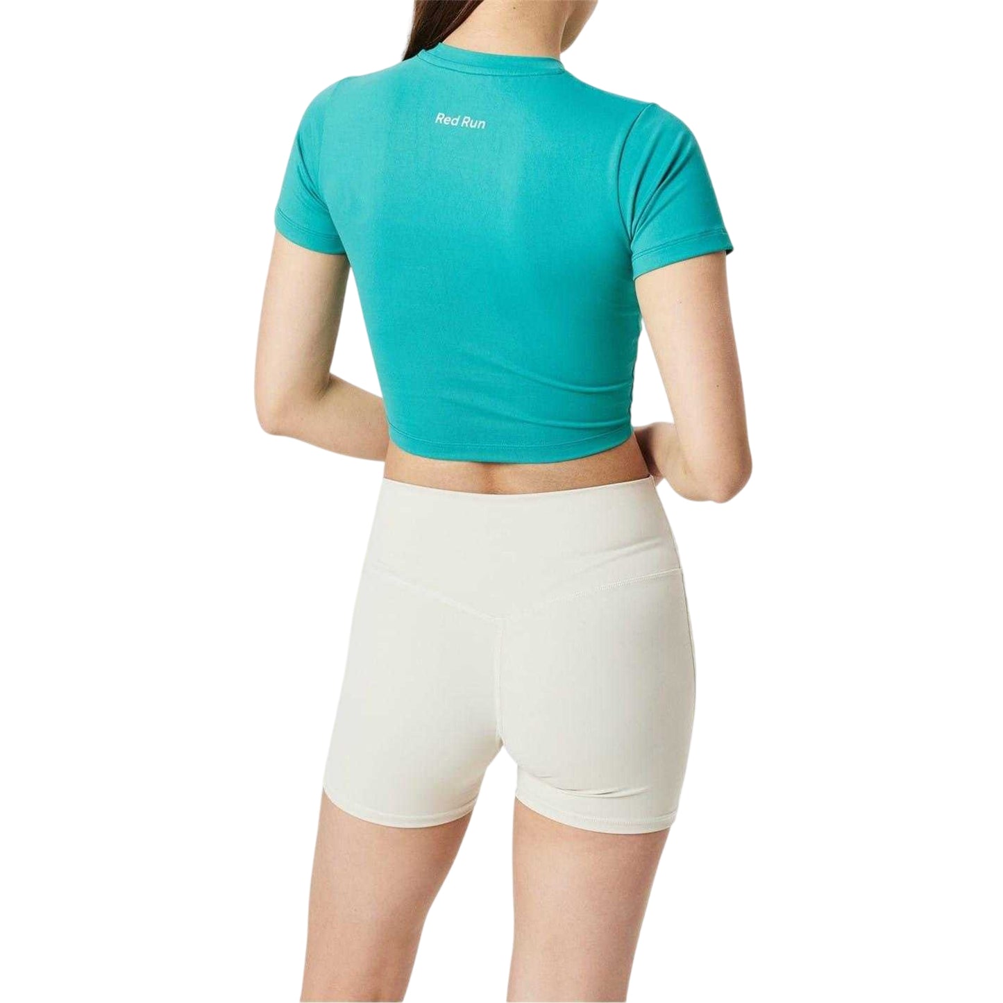 Earth Green - Lifestyle - Red Run Womens-Ladies Crop Top