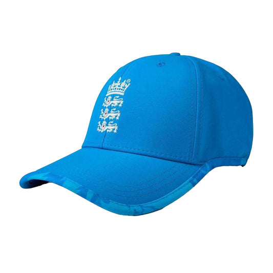 Blue - Front - Castore Eng Odi Embroidered Logo Dad Hat