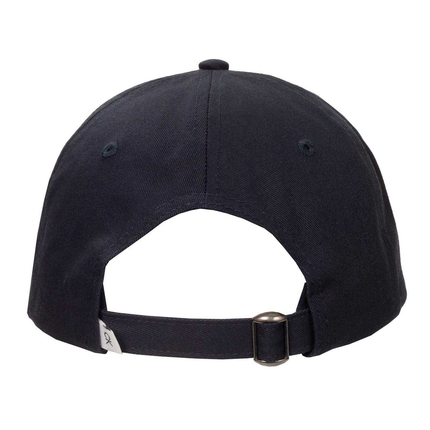 Navy - Back - Calvin Klein Mens Logo Curved Peak Golf Dad Hat
