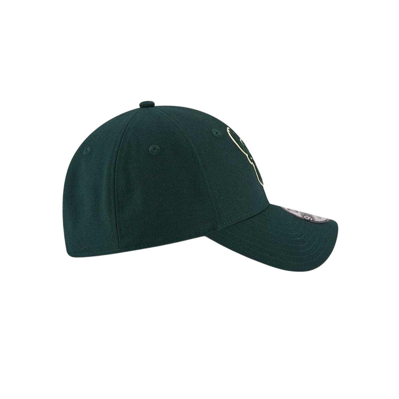 Dark Green - Back - Milwaukee Bucks Unisex Adult New Era 9Fifty Logo Baseball Cap