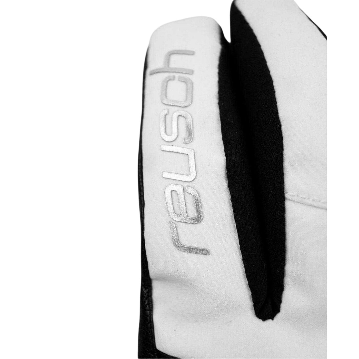 White-Black - Side - Reusch Unisex Adult Tessa Colour Block Ski Gloves
