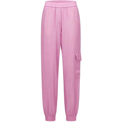 Pink - Front - Boss Womens-Ladies Cargo Jogging Bottoms