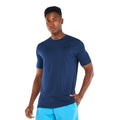 Navy - Front - Under Armour Mens Sportstyle Short-Sleeved T-Shirt