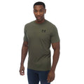 Green - Front - Under Armour Mens Sportstyle Short-Sleeved T-Shirt