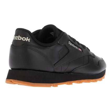 Black - Back - Reebok Womens Classic Leather Trainers
