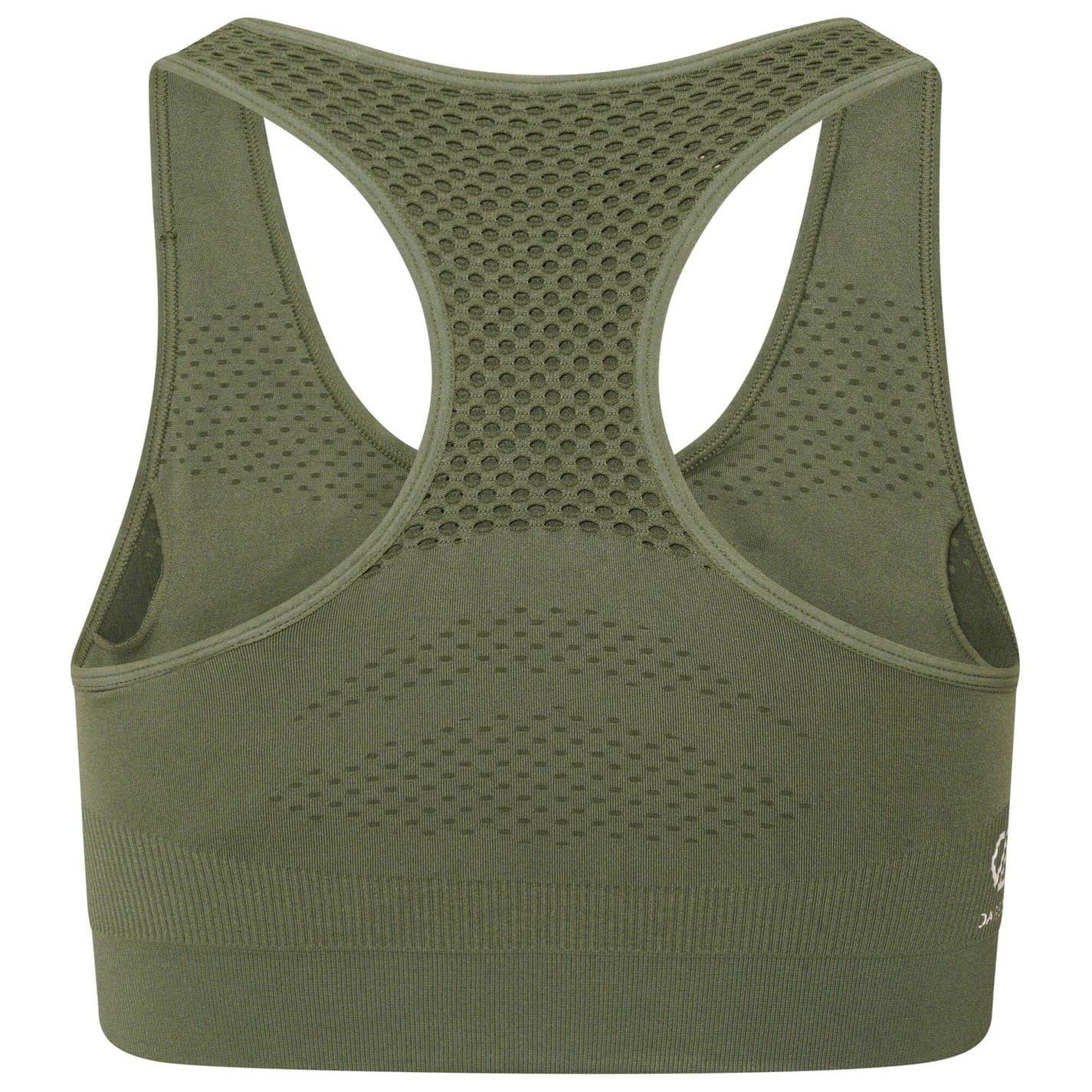 Duck Green - Back - Dare 2B Womens-Ladies Sweat It Sports Bra