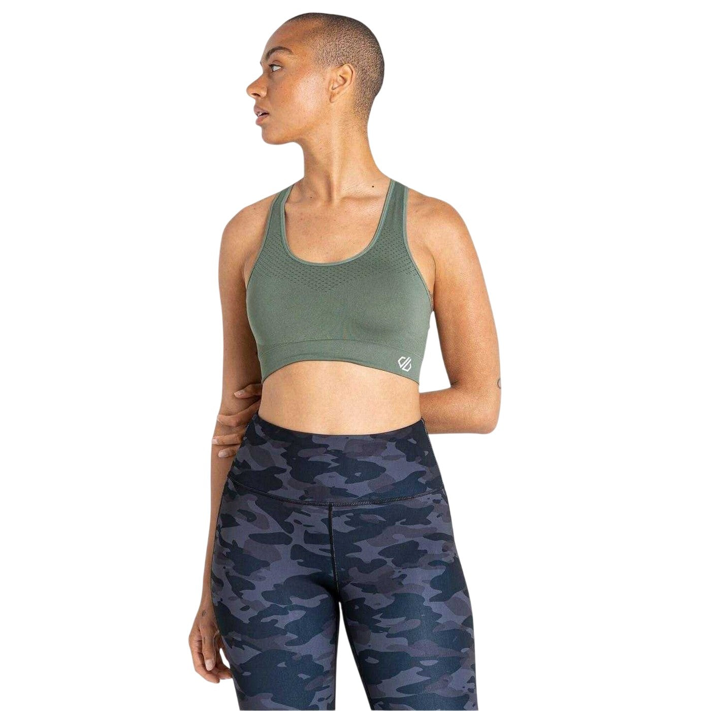 Duck Green - Lifestyle - Dare 2B Womens-Ladies Sweat It Sports Bra