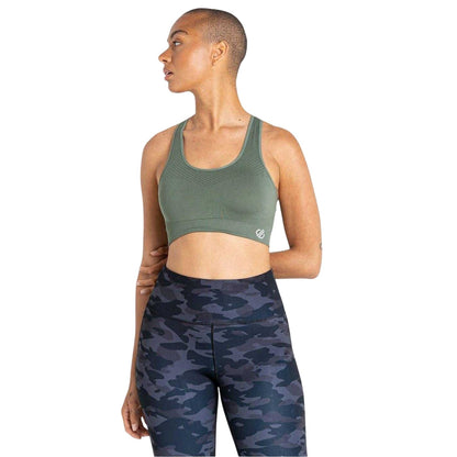 Duck Green - Lifestyle - Dare 2B Womens-Ladies Sweat It Sports Bra