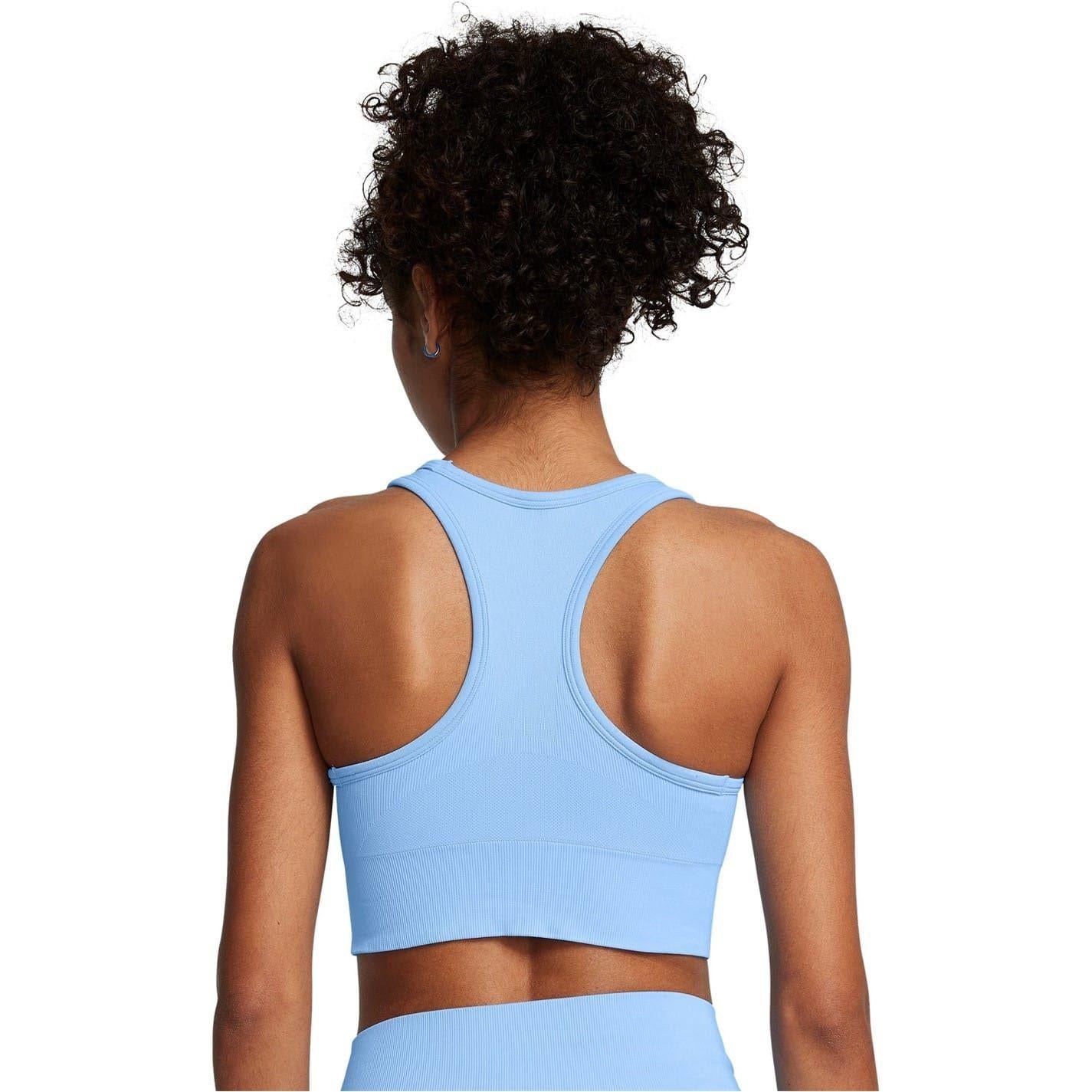 Blue - Pack Shot - Under Armour Womens-Ladies Vanish Sports Bra