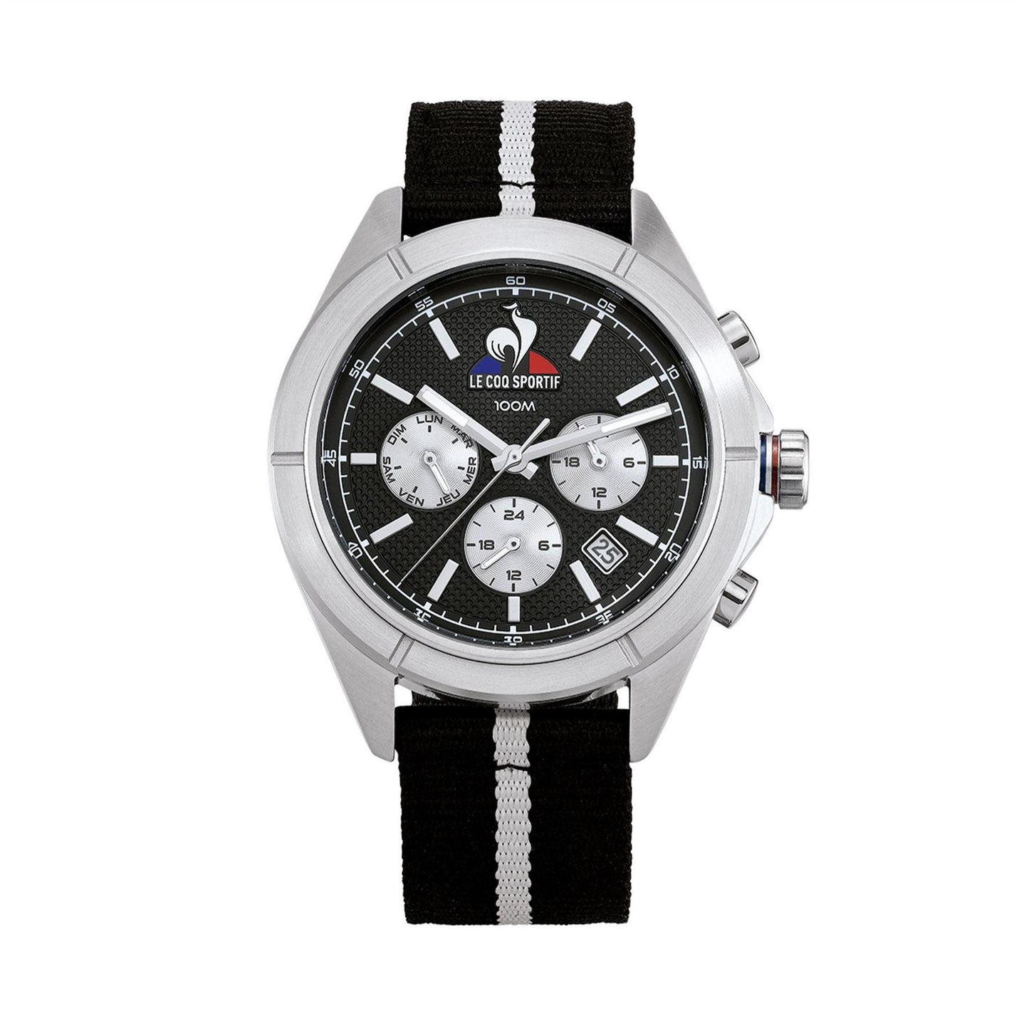 Black-Grey - Front - Le Coq Sportif Unisex Adult Sport Digital Watch