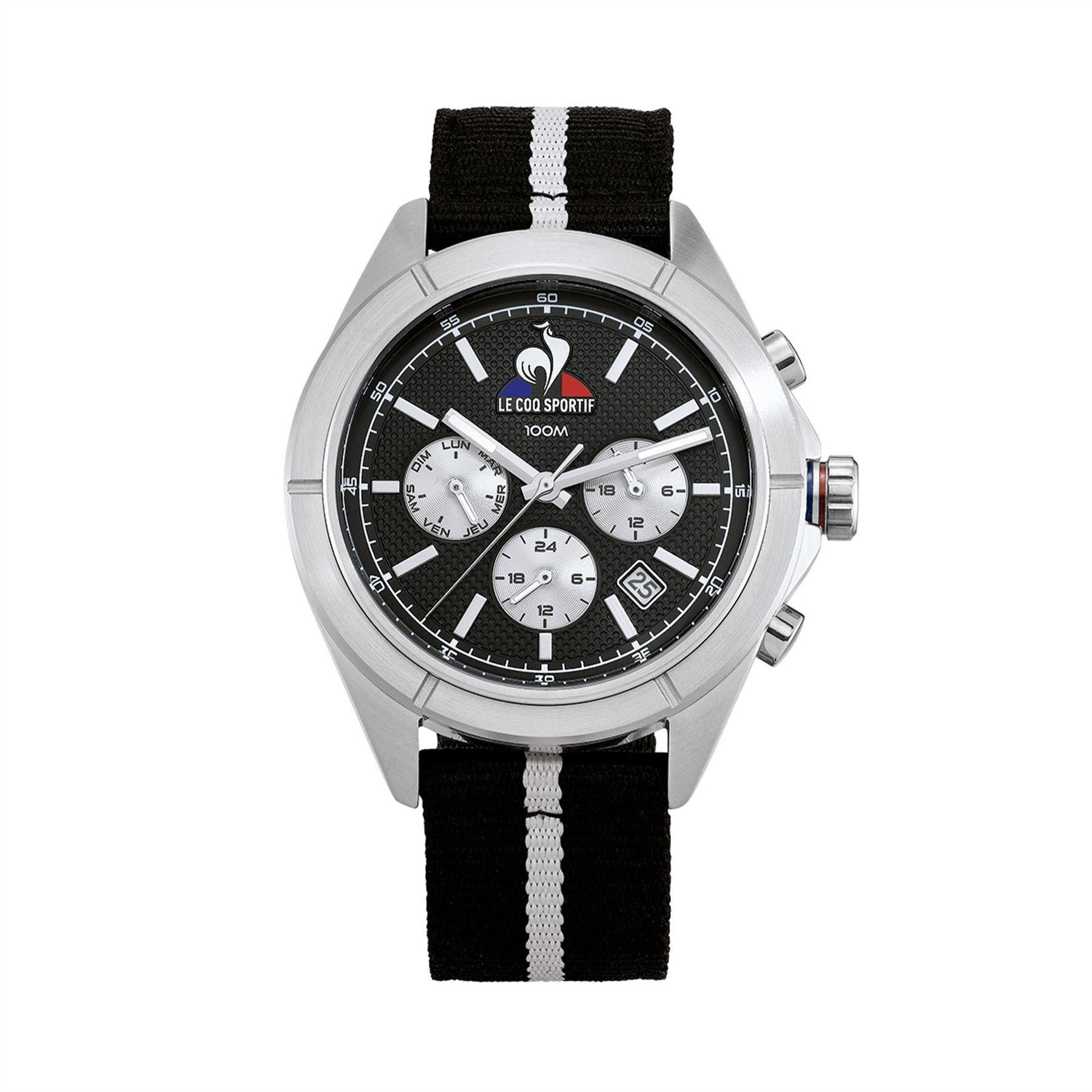 Black-Grey - Front - Le Coq Sportif Unisex Adult Sport Digital Watch
