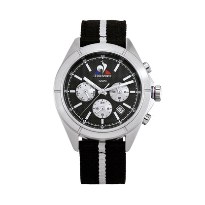 Black-Grey - Front - Le Coq Sportif Unisex Adult Sport Digital Watch