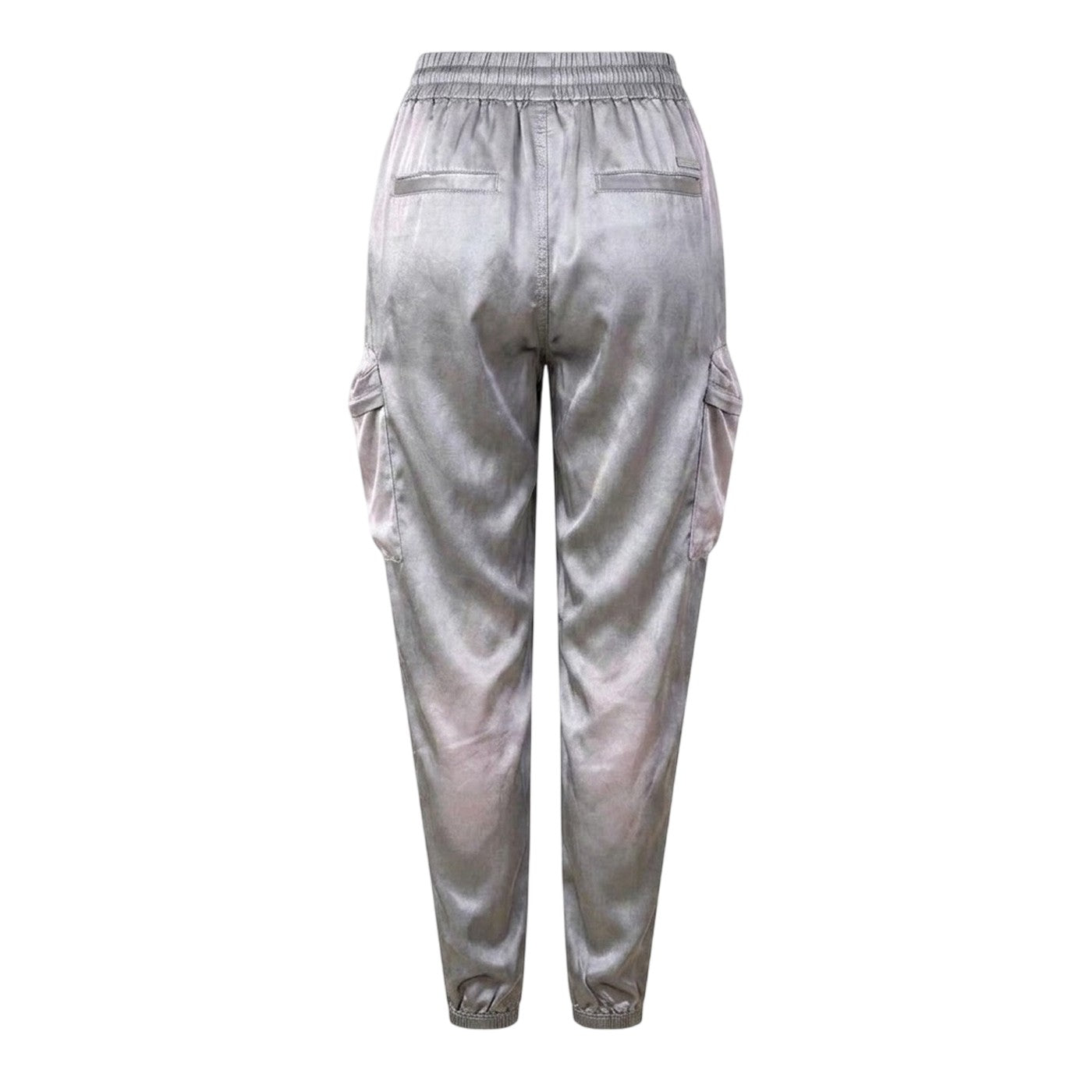 Frost Gray - Back - Diesel Unisex Adult Silky Cargo Trousers