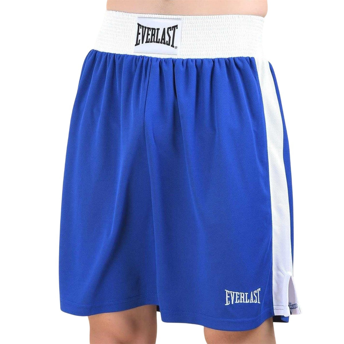 Blue-White - Front - Everlast Mens Boxing Shorts