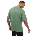 Green - Back - Lacoste Mens Organic Loose T-Shirt
