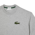 Grey - Side - Lacoste Mens Organic Loose T-Shirt