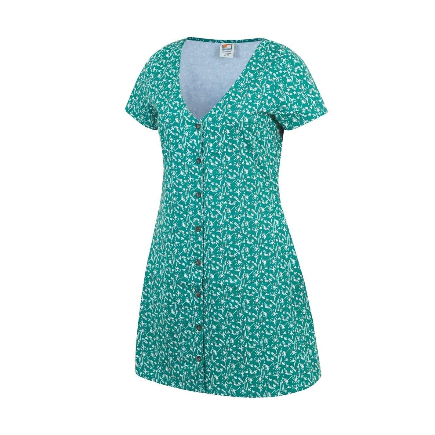 Floral - Side - SoulCal Womens-Ladies Regular Short-Sleeved Mini Dress