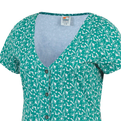 Floral - Pack Shot - SoulCal Womens-Ladies Regular Short-Sleeved Mini Dress