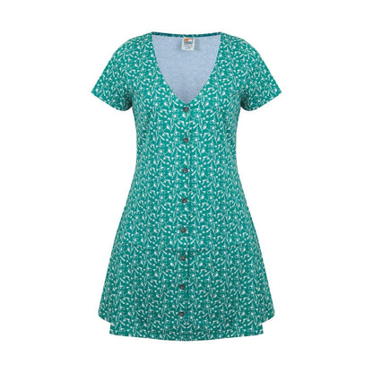 Floral - Front - SoulCal Womens-Ladies Regular Short-Sleeved Mini Dress