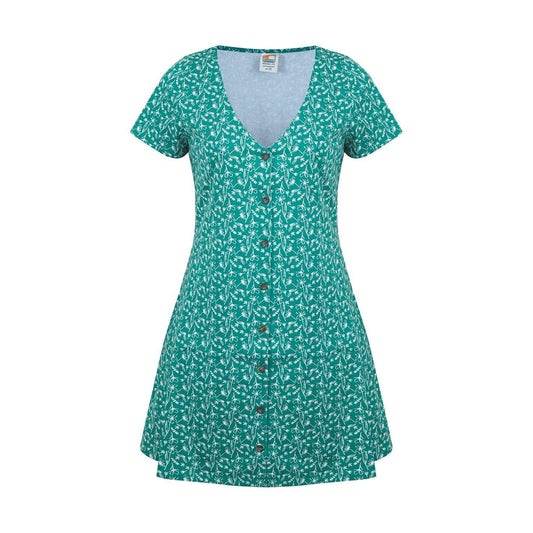 Floral - Front - SoulCal Womens-Ladies Regular Short-Sleeved Mini Dress