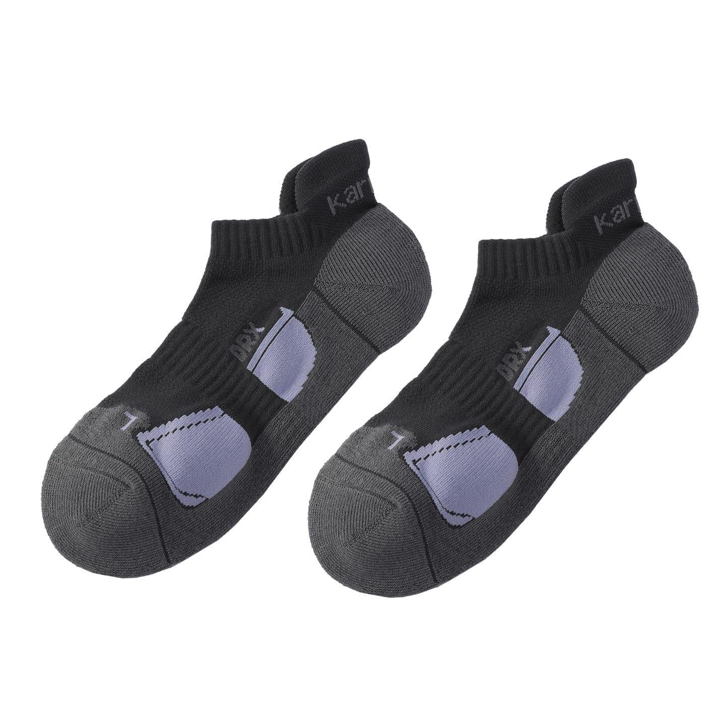 Grey - Front - Karrimor Mens Trainer Socks (Pack of 2)