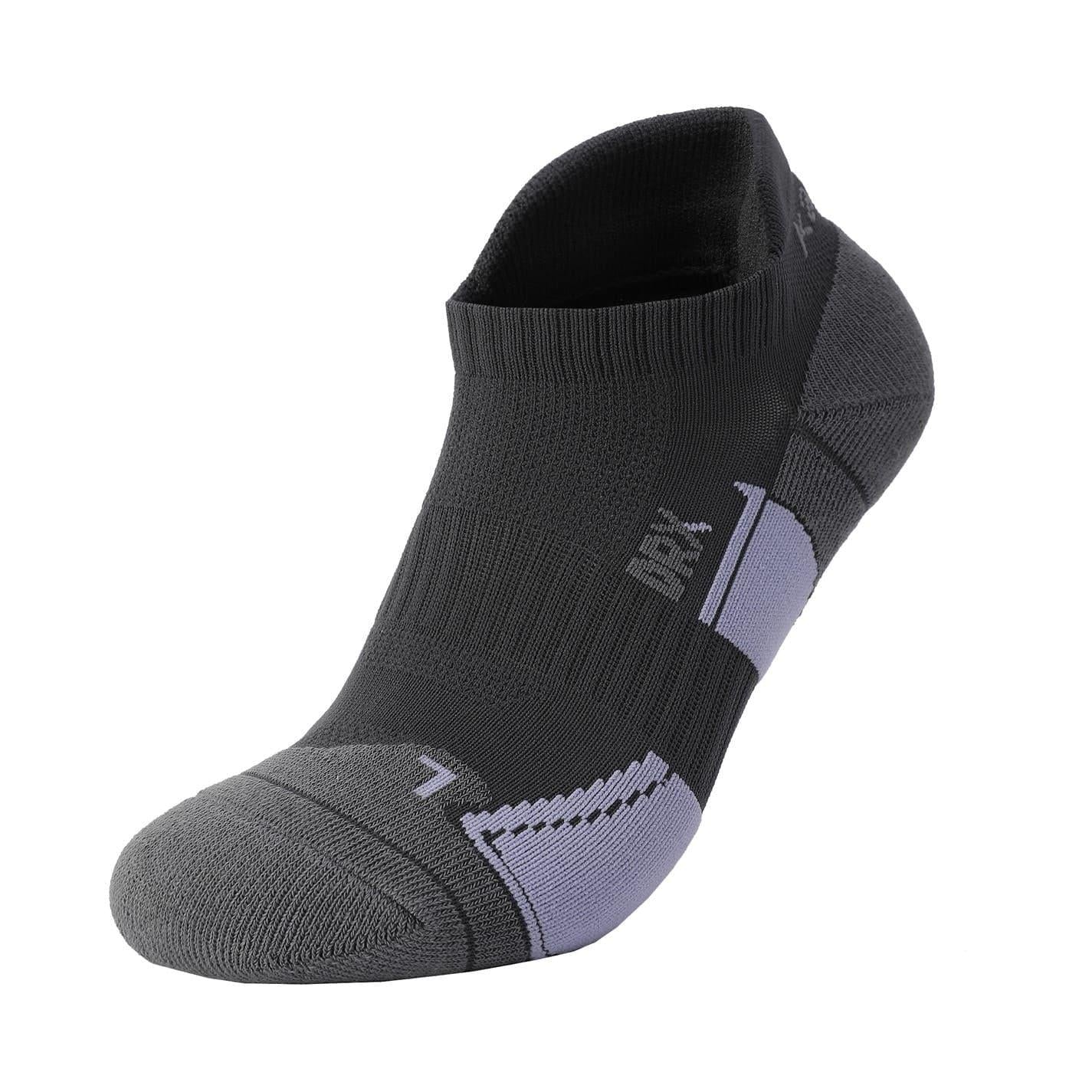 Grey - Side - Karrimor Mens Trainer Socks (Pack of 2)