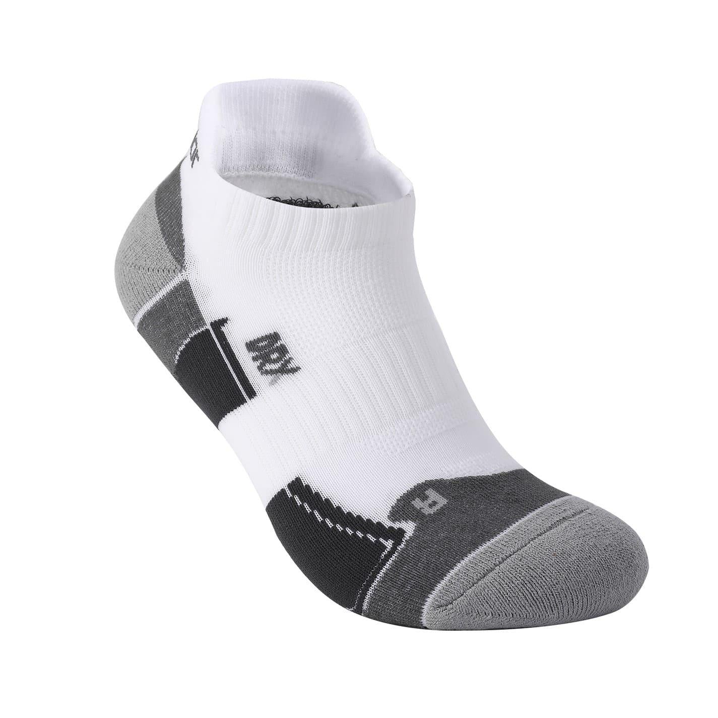 White-Grey-White - Side - Karrimor Mens Trainer Socks (Pack of 2)